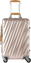 Tumi Pink 19 Degree Aluminium International Carry-On Suitcase