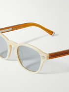 Brunello Cucinelli - Round-Frame Two-Tone Acetate Sunglasses