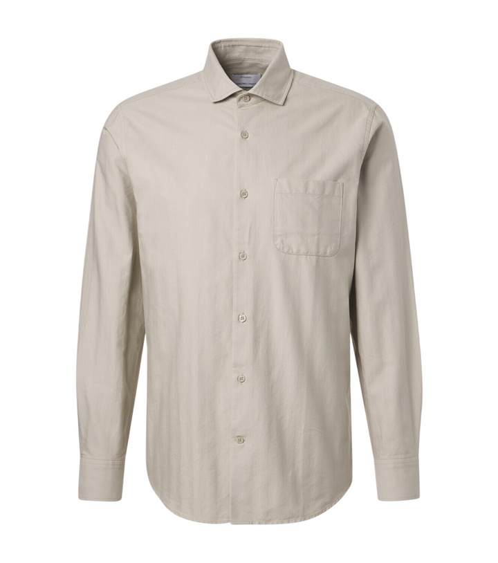 Photo: Frescobol Carioca Emilio herringbone denim shirt