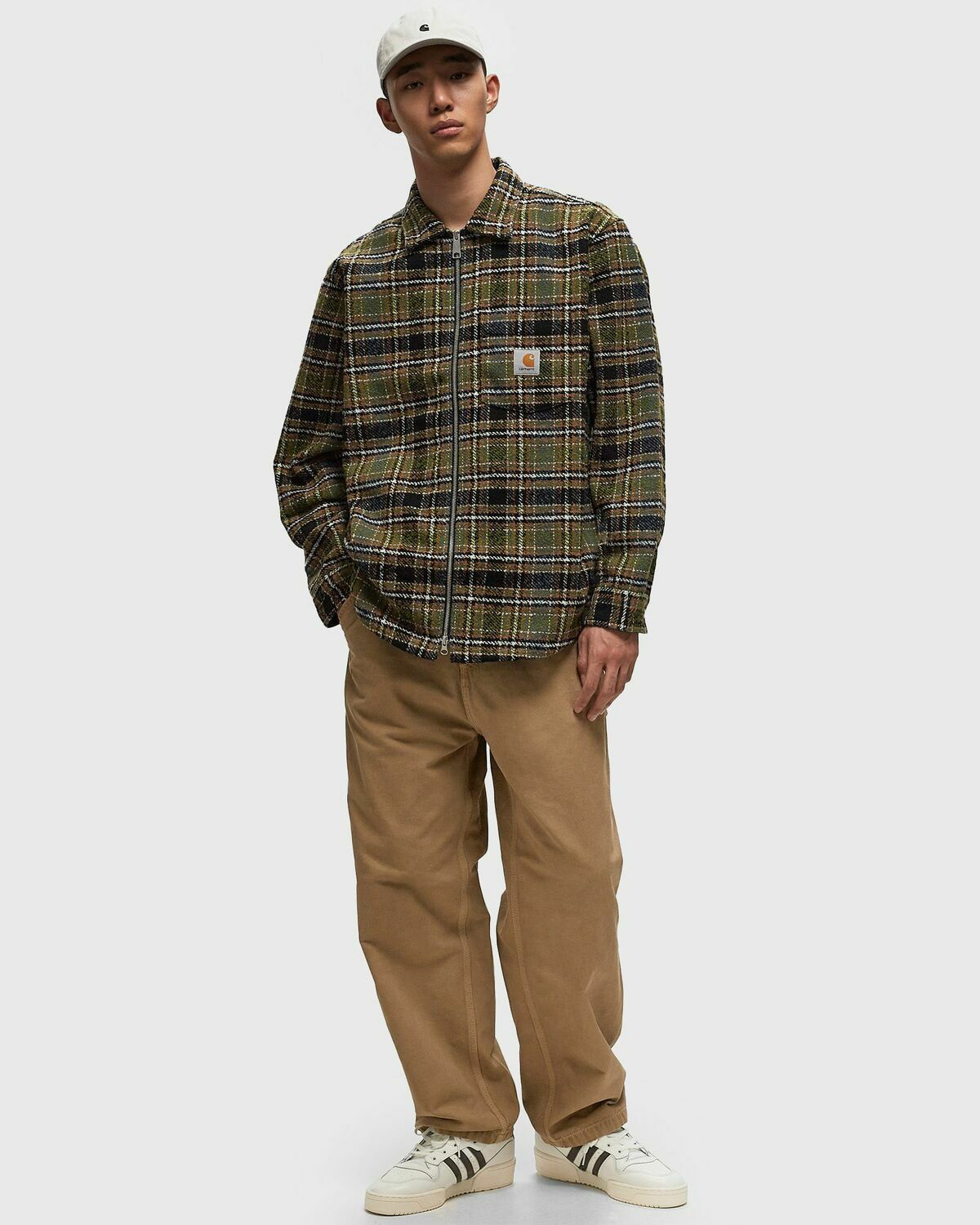 Carhartt WIP Stroy Shirt Jacket Green Mens Overshirt Carhartt WIP