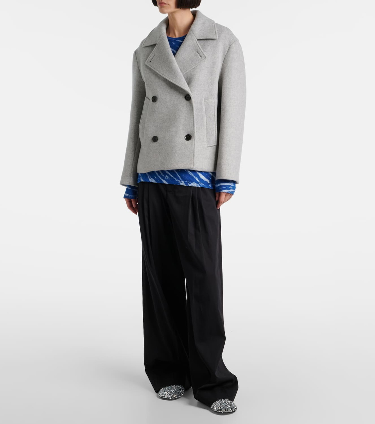 Proenza Schouler Double-breasted wool coat