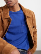 Noah - Core Logo-Printed Cotton T-Shirt - Blue