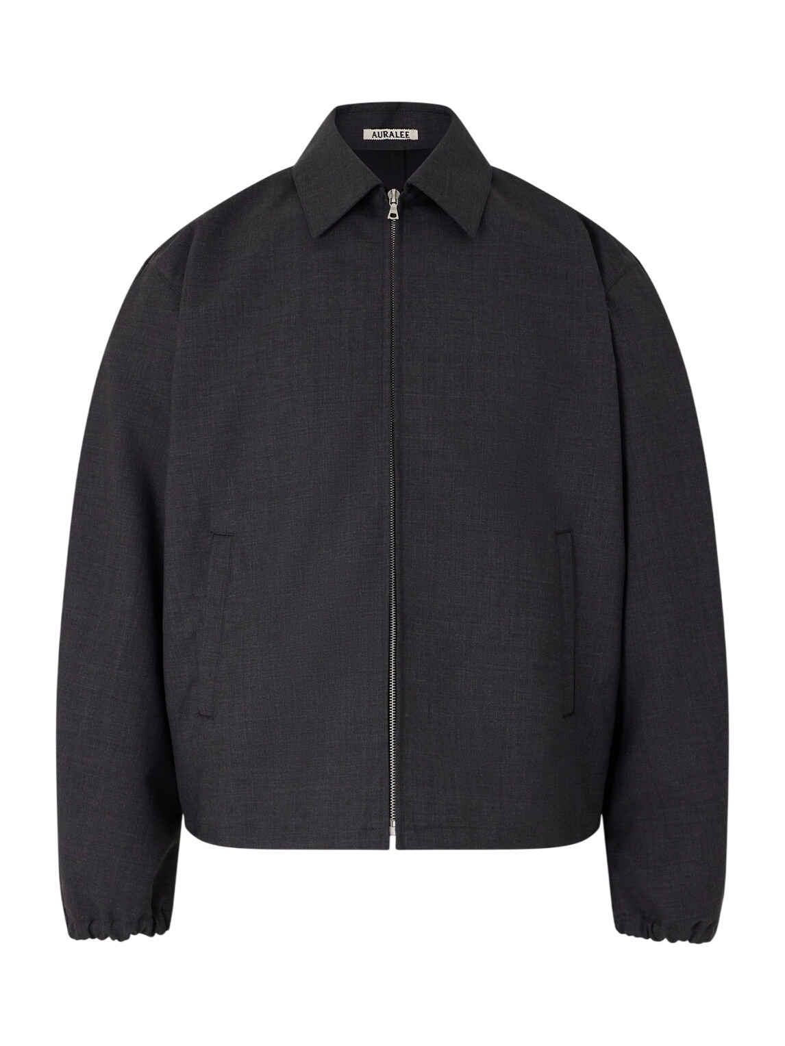AURALEE Super Fine Tropical Wool Zip Jacket Auralee