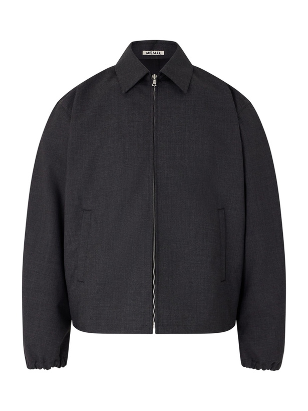 Photo: Auralee - Wool Blouson Jacket - Gray