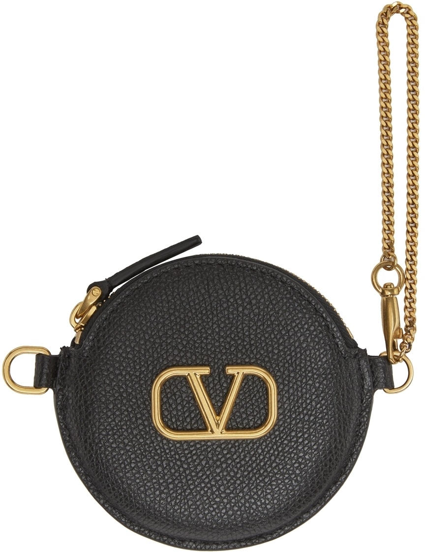 Valentino V Logo Small Locò Green Leather Bag – Luxe Marché India
