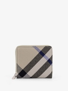 Burberry Zip Wallet Md Beige Mens Wallet