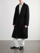 TOTEME - Belted Wool Coat - Black