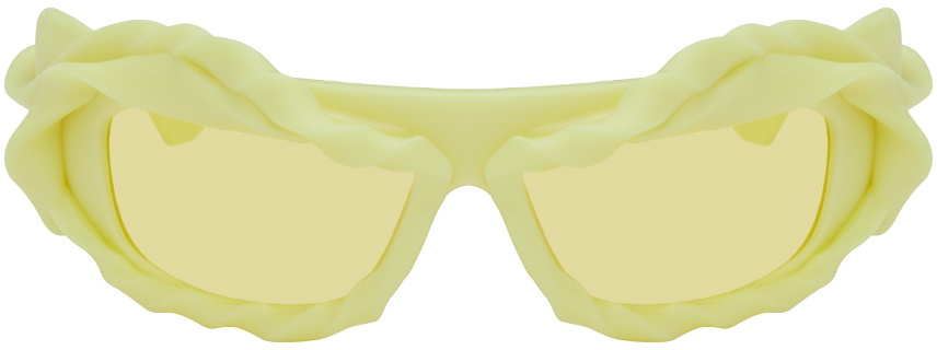 Ottolinger Yellow Twisted Sunglasses