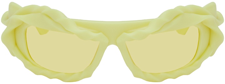 Photo: Ottolinger Yellow Twisted Sunglasses