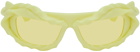Ottolinger Yellow Twisted Sunglasses