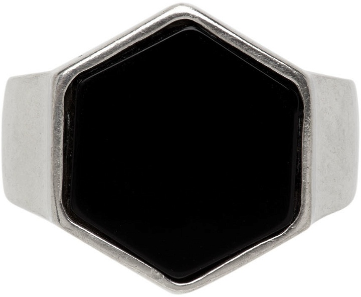 Photo: Isabel Marant Silver Hexagonal Father Ring