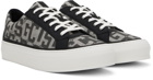 GCDS Black & Off-White Monogram Sneakers