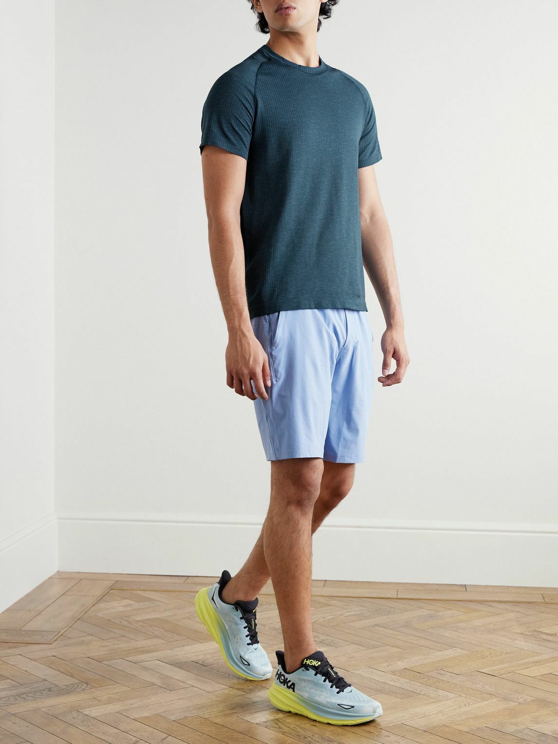 Lululemon - Metal Vent Slim-Fit Tech Stretch-Jersey T-Shirt - Blue