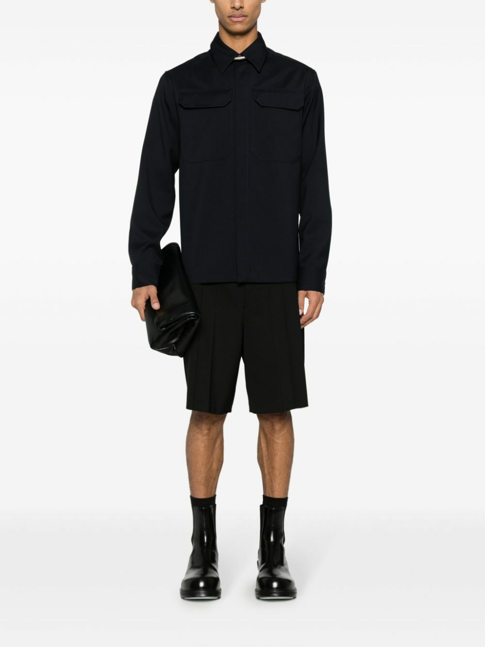 JIL SANDER - Wool Shirt Jil Sander