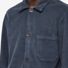 Portuguese Flannel Men's Labura Corduroy Chore Jacket in Blue