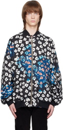 KIDILL Black MA-1 Bomber Jacket