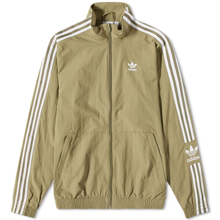 Photo: Adidas Men's Lock Up Track Top in Orbit Green