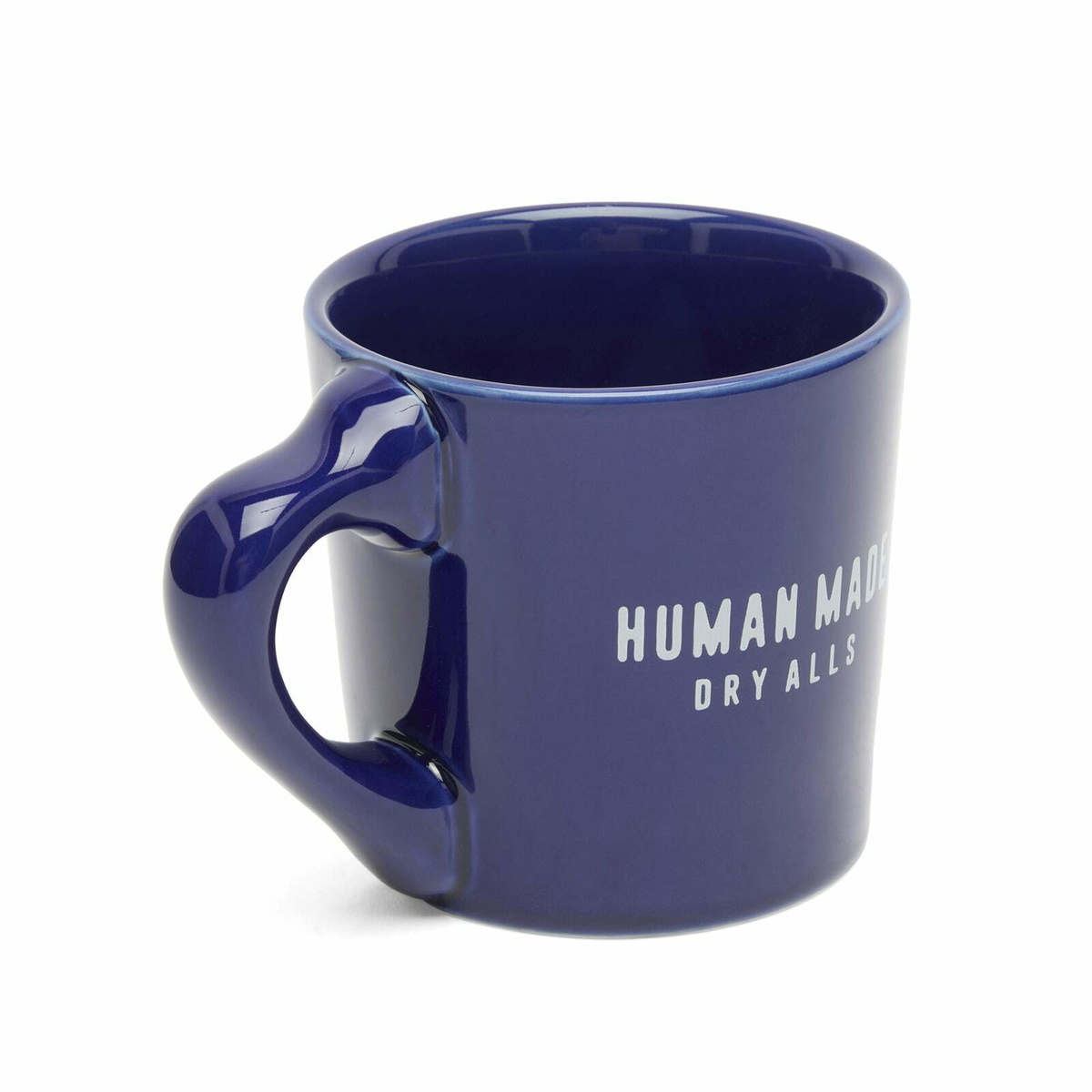 Human Made Men's Heart Logo Coffee Mug in Navy 