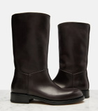 The Row Nobilis Riding leather knee-high boots