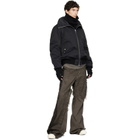 Rick Owens Black Tower Tube Scarf
