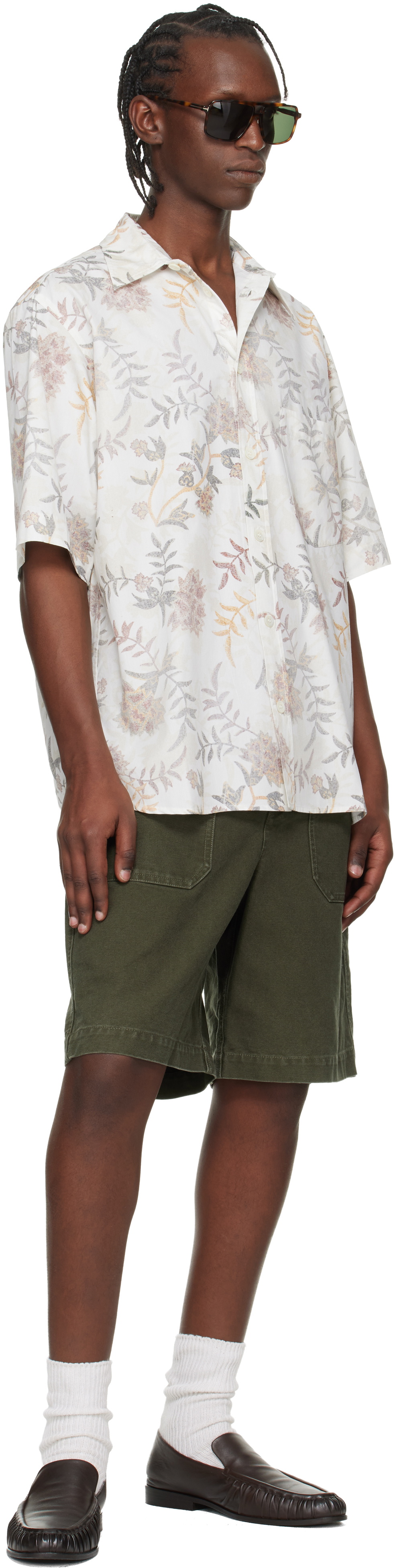 Isabel Marant Khaki Akyle Shorts