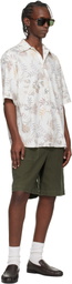 Isabel Marant Khaki Akyle Shorts
