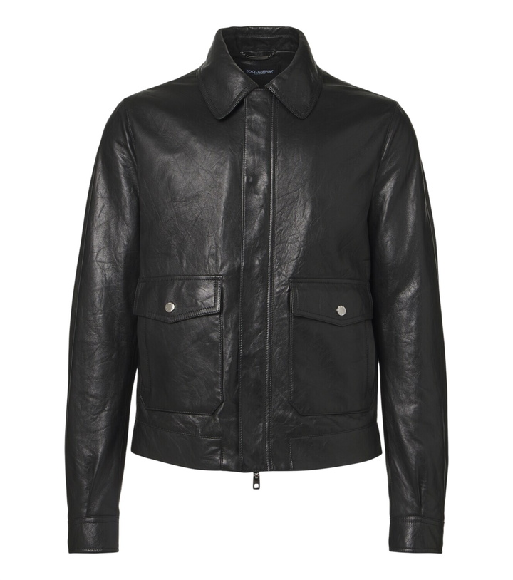 Photo: Dolce&Gabbana Leather jacket