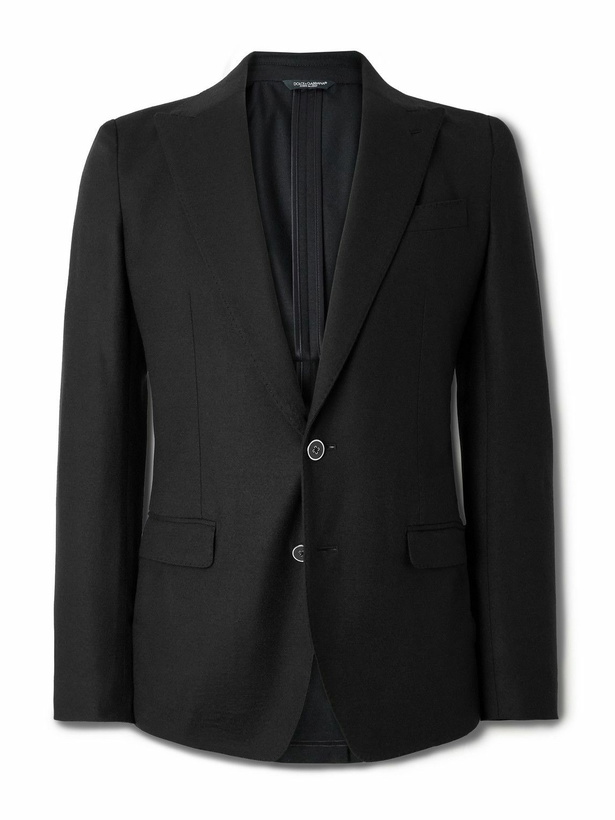 Photo: Dolce&Gabbana - Wool Suit Jacket - Black
