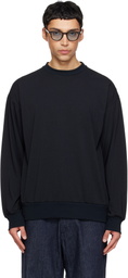 nanamica Black Polyester Jersey L/S T-shirt