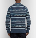 J.Crew - Fair Isle Wool Sweater - Men - Blue