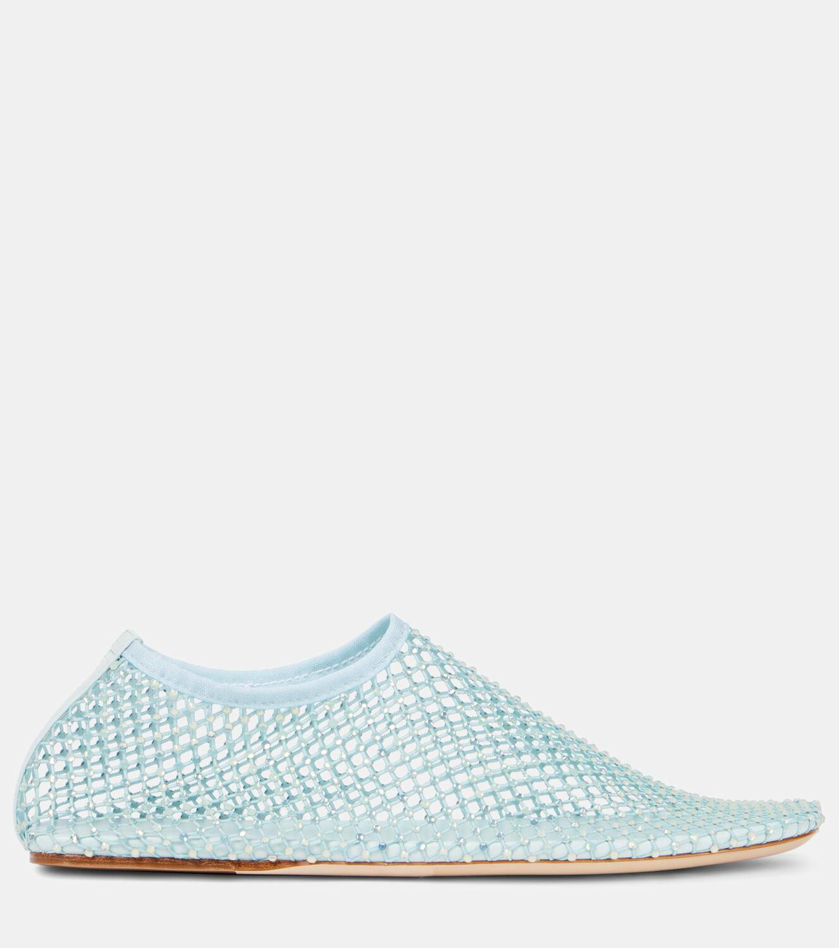 Christopher Esber Minette crystal-embellished mesh pumps