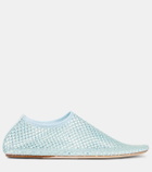 Christopher Esber Minette crystal-embellished mesh pumps