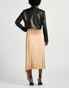 Manila Grace Womens Maxi skirt Camel