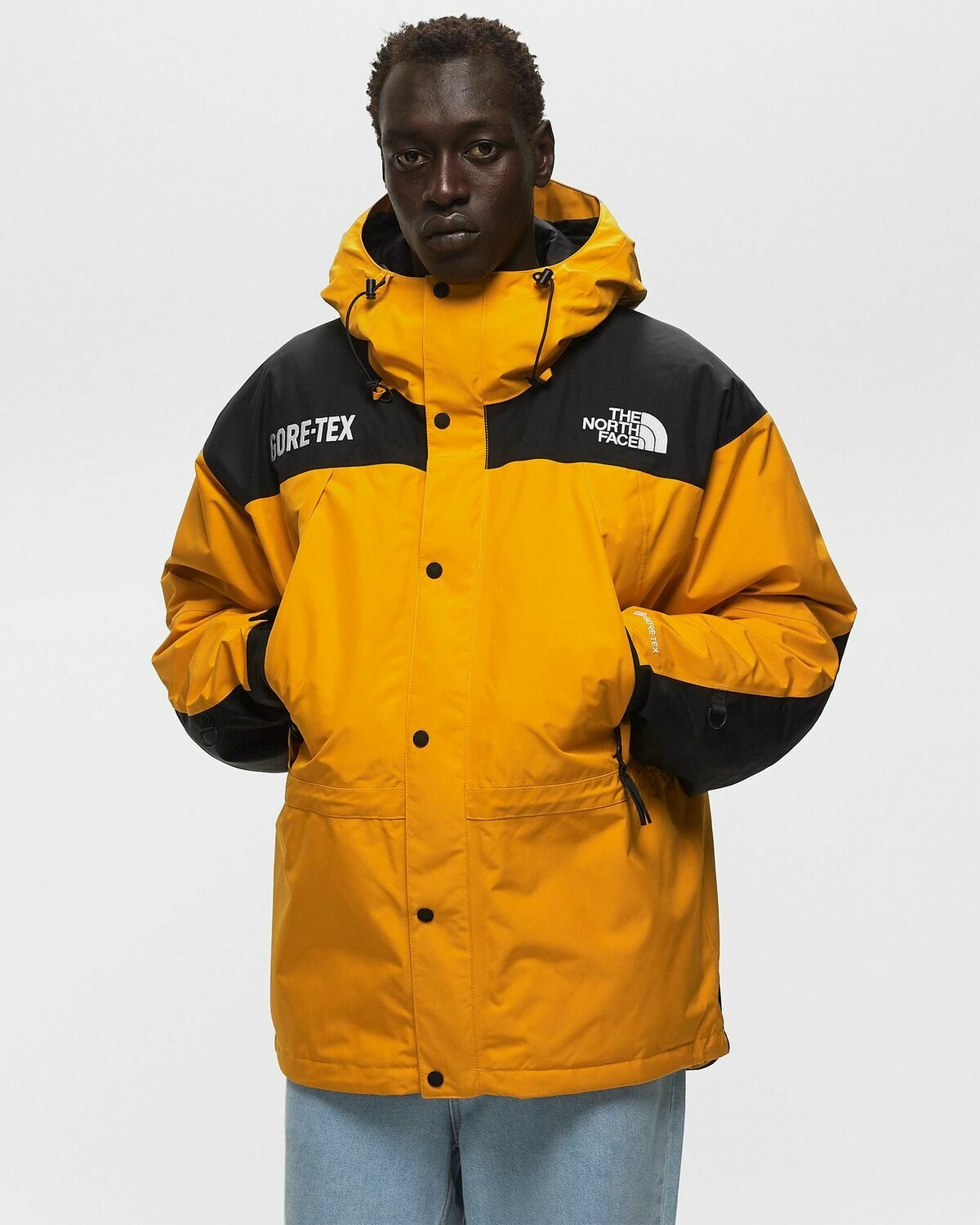 The North Face Gtx Mtn Guide Insualted Jacket Yellow - Mens - Shell Jackets  The North Face