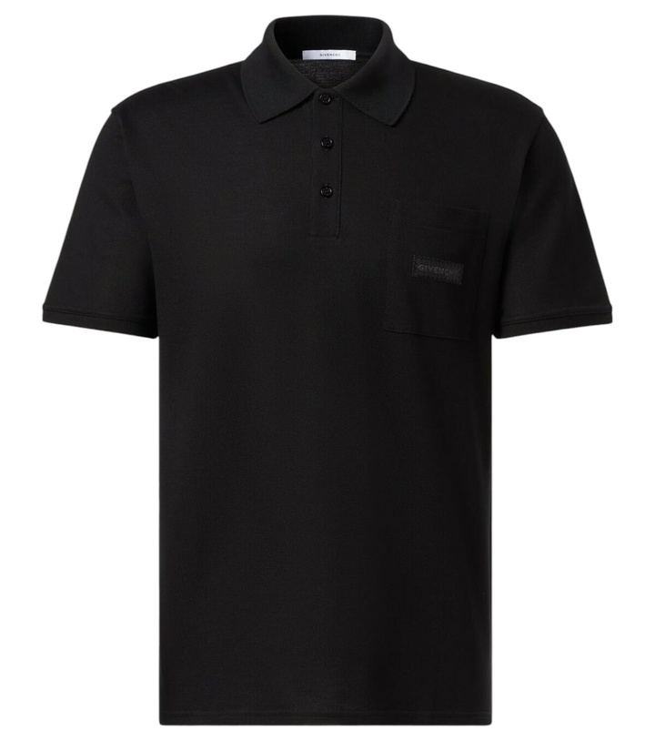 Photo: Givenchy Logo cotton polo shirt