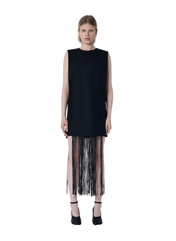 Photo: Sportmax Finnici Fringe Midi Dress