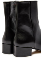 Aeyde Lee 40 Leather Ankle Boots Black