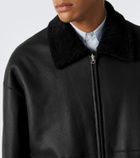 Auralee Reversible shearling jacket