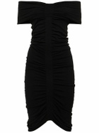 ALEXANDER WANG Off-the-shoulder Ruched Mini Dress