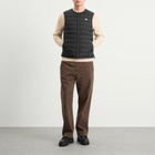 Danton Men's Inner Down Crewneck Vest in Black