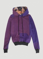 DRx FARMAxY FOR LN-CC Monochromatic Deconstructed Panelling Hooded Sweatshirt