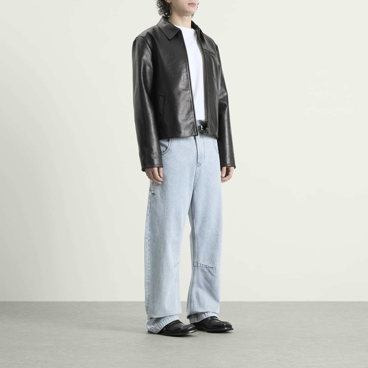 Entire Studios Men's Corehide Leather Jacket in Black Leather