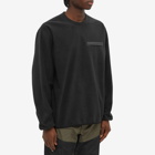 Adsum Men's Fleece Crew Sweat in Black