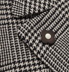 Lardini - Prince of Wales Checked Virgin Wool Coat - Gray