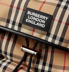 Burberry - Logo-Appliquéd Checked Canvas Backpack - Brown