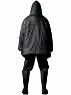 YEEZY GAP ENGINEERED BY BALENCIAGA - Logo-Appliqued Padded Shell Hooded Jacket - Black