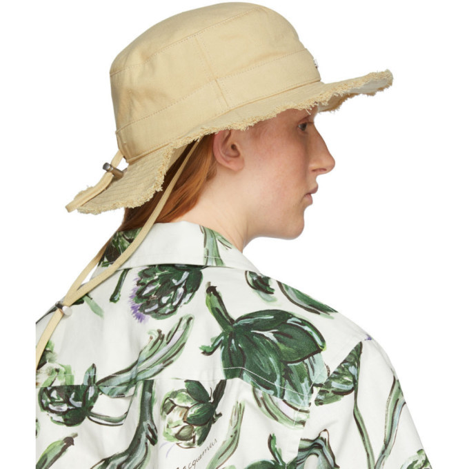 jacquemus Le bob Ahaut ベージュ Jacquemus Beige 'Le Bob Artichaut' Hat Jacquemus