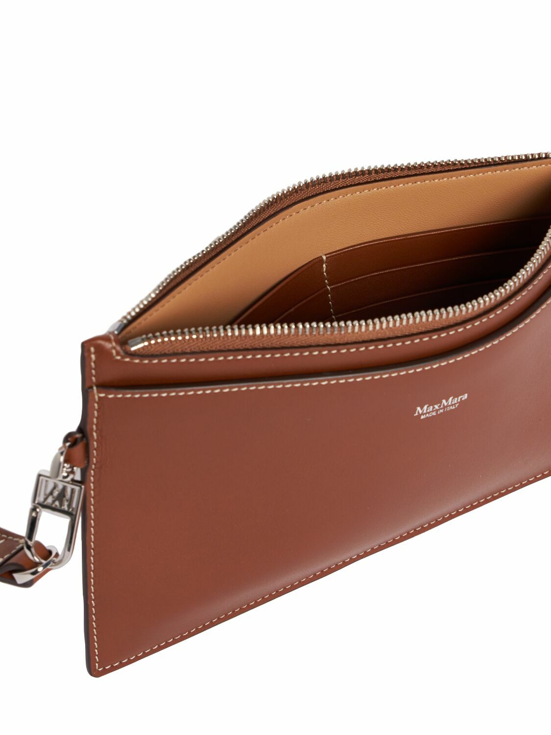 MAX MARA Classic Leather Pouch Max Mara