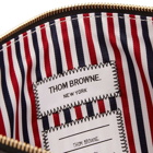Thom Browne Men's Medium Zip Document Holder in Black