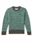 MANAAKI - Koro Merino Wool-Blend Sweater - Green